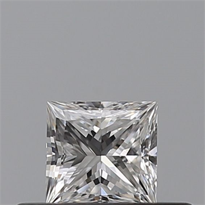 Foto Diamante Natural 0.28 quilates, Princesa , Color E, claridad VS2 y certificado GIA de