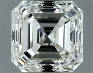 Picture of Natural Diamond 1.50 Carats, Asscher with  Cut, I Color, VS1 Clarity and Certified by IGI