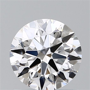Picture of Lab Grown Diamond 1.04 Carats, Round with Ideal Cut, D Color, VVS2 Clarity and Certified by IGI