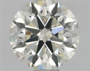 Picture of Natural Diamond 0.70 Carats, Round with Excellent Cut, L Color, SI2 Clarity and Certified by GIA