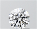 Lab Grown Diamond 0.79 Carats, Round with Ideal Cut, D Color, VVS2 Clarity and Certified by IGI
