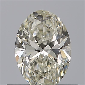 Foto Diamante Natural 0.42 quilates, Ovalado , Color H, claridad VS1 y certificado IGI de
