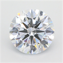 Lab Grown Diamond 5.51 Carats, Round with Ideal Cut, F Color, VS1 Clarity and Certified by IGI