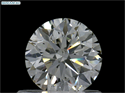 Natural Diamond 0.70 Carats, Round with Excellent Cut, I Color, SI1 Clarity and Certified by GIA