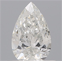 Natural Diamond 0.44 Carats, Pear with  Cut, F Color, SI2 Clarity and Certified by IGI