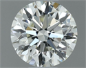Diamante Natural 0.60 quilates, Redondo , Color J, claridad VS1 y certificado IGI