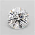 Lab Grown Diamond 3.01 Carats, Round with Ideal Cut, E Color, VS2 Clarity and Certified by IGI