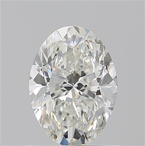 Picture of Natural Diamond 1.01 Carats, Oval with  Cut, G Color, VVS2 Clarity and Certified by GIA