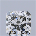 Natural Diamond 0.70 Carats, Radiant with  Cut, J Color, VS2 Clarity and Certified by GIA