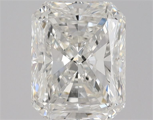 Picture of Natural Diamond 0.70 Carats, Radiant with  Cut, G Color, VVS1 Clarity and Certified by GIA