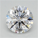 Del inventario de diamantes de laboratorio, 1.09 quilates, Redondo , Color E, claridad VS2 y certificado IGI