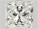Natural Diamond 1.53 Carats, Princess with  Cut, K Color, VS1 Clarity and Certified by GIA