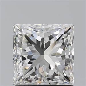 Picture of Natural Diamond 1.50 Carats, Princess with  Cut, J Color, VVS2 Clarity and Certified by GIA