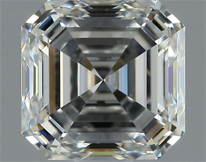 Picture of Natural Diamond 1.20 Carats, Asscher with  Cut, H Color, VS1 Clarity and Certified by GIA