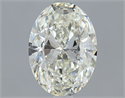 Diamante Natural 1.00 quilates, Ovalado , Color J, claridad SI1 y certificado GIA