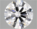 Del inventario de diamantes de laboratorio, 3.65 quilates, Redondo , Color F, claridad SI1 y certificado IGI