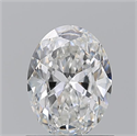 Diamante Natural 0.90 quilates, Ovalado , Color E, claridad VVS2 y certificado GIA