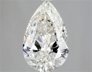 Picture of Natural Diamond 2.01 Carats, Pear with  Cut, H Color, SI2 Clarity and Certified by GIA