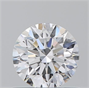 Natural Diamond 0.70 Carats, Round with Excellent Cut, D Color, VVS1 Clarity and Certified by GIA