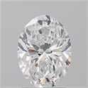 Diamante Natural 1.70 quilates, Ovalado , Color D, claridad VVS2 y certificado GIA