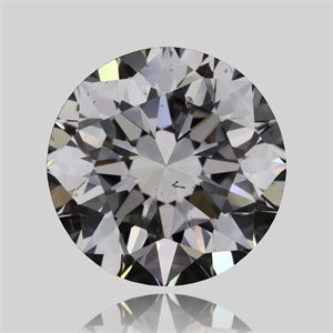 Picture of Natural Diamond 1.01 Carats, Round with Very Good Cut, I Color, SI1 Clarity and Certified by GIA