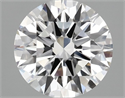 Del inventario de diamantes de laboratorio, 2.32 quilates, Redondo , Color E, claridad VVS2 y certificado IGI