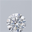 Diamante Natural 0.40 quilates, Redondo , Color E, claridad VVS1 y certificado GIA