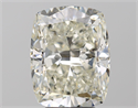 Natural Diamond 5.51 Carats, Cushion with  Cut, L Color, SI2 Clarity and Certified by GIA