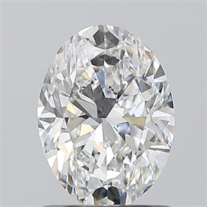 Foto Diamante Natural 1.01 quilates, Ovalado , Color D, claridad VS2 y certificado GIA de