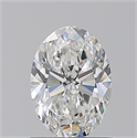 Diamante Natural 1.01 quilates, Ovalado , Color F, claridad VS2 y certificado GIA