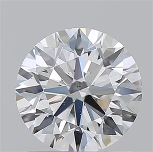 Picture of Natural Diamond 1.17 Carats, Round with Excellent Cut, G Color, SI1 Clarity and Certified by GIA