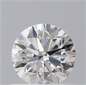 Diamante Natural 0.50 quilates, Redondo , Color E, claridad VS2 y certificado GIA
