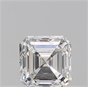 Natural Diamond 0.50 Carats, Asscher with  Cut, G Color, VS2 Clarity and Certified by GIA