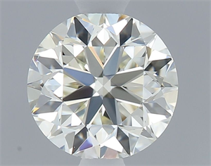 Picture of Natural Diamond 0.71 Carats, Round with Very Good Cut, L Color, VS2 Clarity and Certified by GIA
