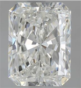 Picture of Natural Diamond 3.01 Carats, Radiant with  Cut, G Color, SI2 Clarity and Certified by IGI