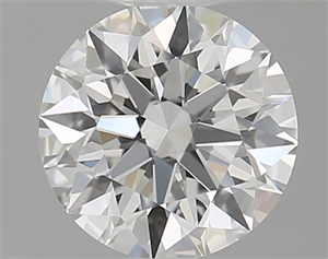 Picture of Natural Diamond 0.80 Carats, Round with Excellent Cut, F Color, IF Clarity and Certified by GIA