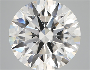 Picture of Lab Grown Diamond 9.55 Carats, Round with Ideal Cut, H Color, VS2 Clarity and Certified by IGI