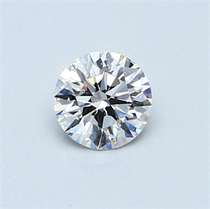 Foto Diamante Natural 0.45 quilates, Redondo , Color D, claridad SI1 y certificado GIA de