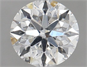Natural Diamond 0.90 Carats, Round with Very Good Cut, F Color, SI2 Clarity and Certified by GIA
