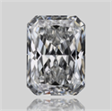 Diamante Natural 0.41 quilates, Radiante , Color F, claridad VVS2 y certificado GIA