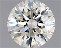 Diamante Natural 0.72 quilates, Redondo , Color K, claridad VS2 y certificado GIA