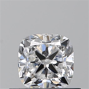 Picture of Natural Diamond 0.50 Carats, Cushion with  Cut, D Color, VS2 Clarity and Certified by GIA