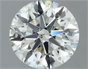 Diamante Natural 1.20 quilates, Redondo , Color J, claridad VS2 y certificado IGI