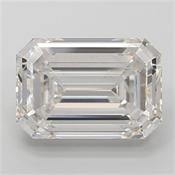 Picture of Lab Grown Diamond 5.52 Carats, Emerald with  Cut, Fancy Intense Pink Color, VS1 Clarity and Certified by IGI
