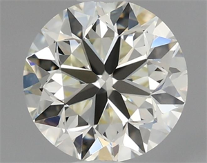 Picture of Natural Diamond 0.80 Carats, Round with Very Good Cut, K Color, VVS1 Clarity and Certified by IGI