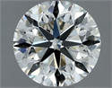 Diamante Natural 0.90 quilates, Redondo , Color I, claridad IF y certificado IGI