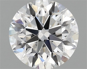 Picture of Lab Grown Diamond 1.06 Carats, Round with Excellent Cut, E Color, VS1 Clarity and Certified by IGI
