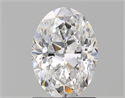 Natural Diamond 1.30 Carats, Oval with  Cut, F Color, VS1 Clarity and Certified by GIA