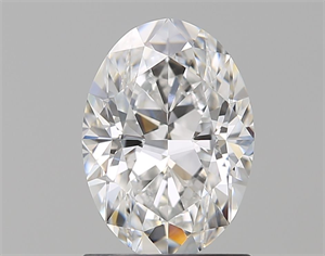 Picture of Natural Diamond 1.30 Carats, Oval with  Cut, F Color, VS1 Clarity and Certified by GIA