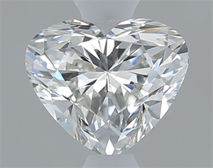 Picture of Natural Diamond 0.40 Carats, Heart with  Cut, I Color, VS1 Clarity and Certified by GIA